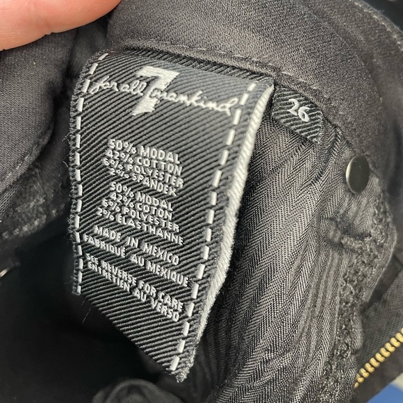 7 FOR ALL MANKIND skinny jeans - Picture 2 of 3